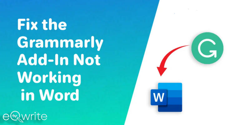 Fix the Grammarly Add-In Not Working in Word